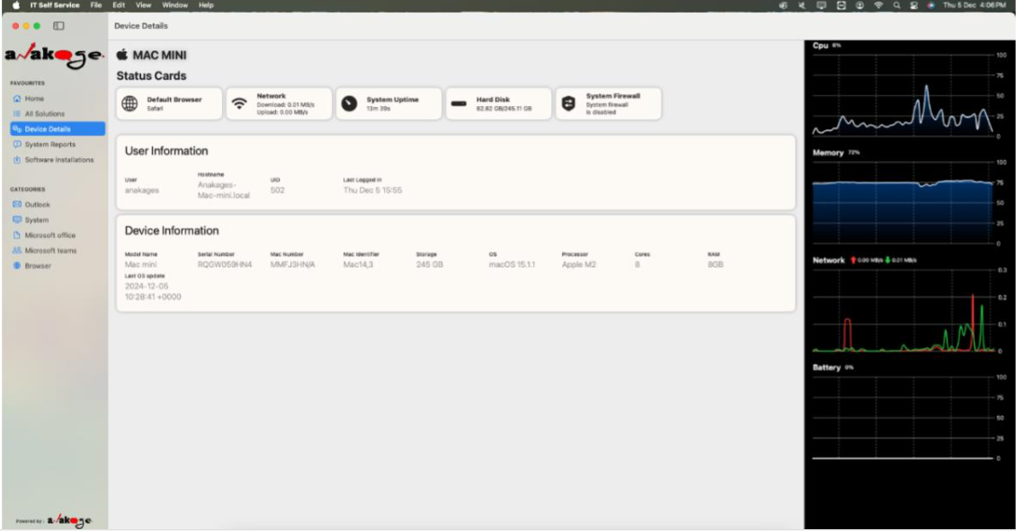 MAC Agent Security Dashboard